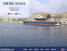 Tablet Screenshot of meridiana-agency.com